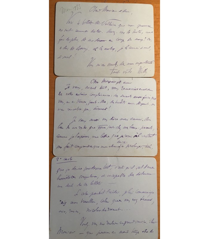 WILLY Henry gauthier-Villars. Journaliste, critique, romancier. Lettres (Réf. G 4532)