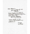 NORGE Géo. POETE BELGE, Lettre Autographe (G 5901)