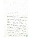 BERLIOZ Hector. Compositeur romantique. Lettre autographe à Pauline Viardot, sans date (Réf. G 4802)