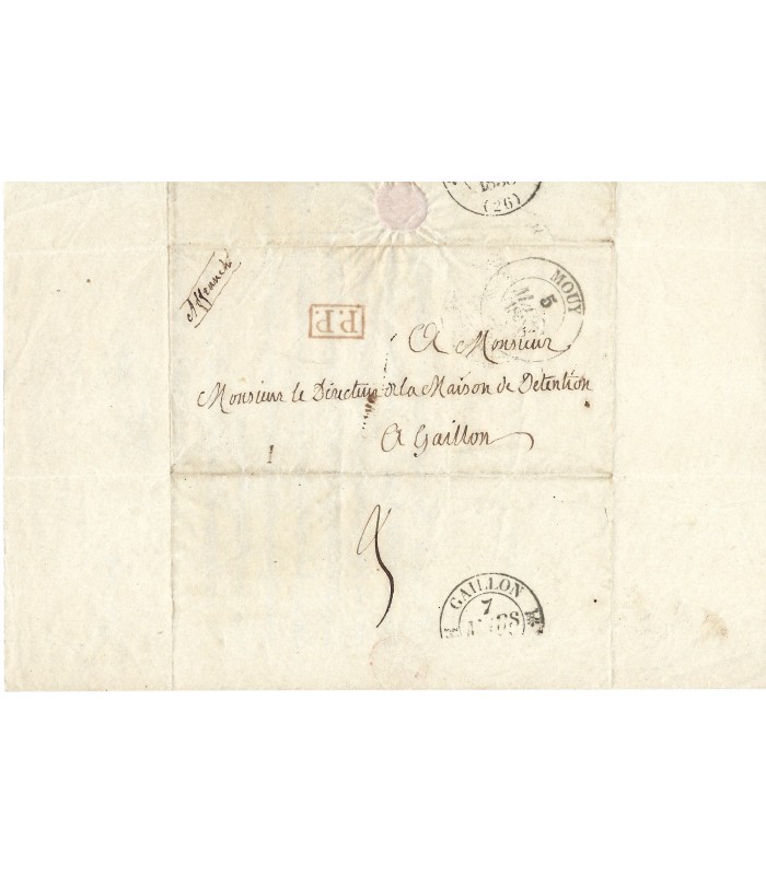 CASSINI Jean-Dominique, astronome. Lettre autographe (G 5082)