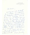 GERALDY Paul, poète et dramaturge. Lettre autographe (Réf. G 5890)