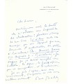 GERALDY Paul, poète et dramaturge. Lettre autographe (Réf. G 5890)