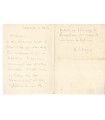 LE SIDANER Henri, peintre post-impressionniste. Lettre autographe (G 3890)