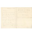 LE SIDANER Henri, peintre post-impressionniste. Lettre autographe (G 3890)