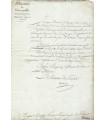 MOLLIEN Nicolas, homme politique, administrateur. Lettre signée, 1811 (Réf. G 3820)