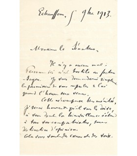 HAREL Paul, poète. Lettre autographe, 1913 (Réf. G 839)