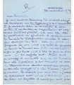 PORCHE François, poète et dramaturge. 2 Lettres autographes à l'éditeur Grasset (Réf. G 6005)