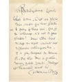 POZZI Catherine, poétesse. Lettre autographe (G 6014)