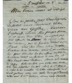GOSSEC François Joseph, Lettre autographe signée
