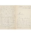 NOVICOW Jacques, sociologue russe. Lettre autographe (G 948)