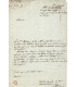PEYRE Marie Joseph, peintre et architecte. Il construisit le théâtre de l'Odéon à Paris. Lettre autographe ( G 3065)