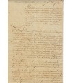 DIRECTOIRE - DEPERONNE - Marine. Pièce Signée  (Réf. G 1174)
