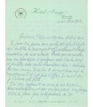 BRETTY Béatrice. Actrice. Sociétaire de la Comédie-Française. 2 lettres autographes à Maurice Escande (Réf. E 10035)