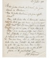 GALIPAUX Félix. Acteur comique célèbre. Lettre autographe (Réf. G 2096)