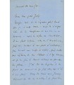 GOUNOD Charles. Compositeur. Prix de Rome en 1839. Lettre autographe au peintre Jules Richomme, 23 mai 1866 (Réf. G 4827)