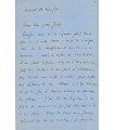 GOUNOD Charles. Compositeur. Prix de Rome en 1839. Lettre autographe au peintre Jules Richomme, 23 mai 1866 (Réf. G 4827)