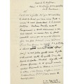 (MALIBRAN LA), célèbre soprano. 2 lettres (HANOTAUX et QUICHERAT) relatives à la Malibran (G 1503)