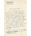 VALERY Paul. Poète, essayiste. Lettre autographe à Guy Lavaud, au sujet du cours de Poétique (1939) (Réf. G 5371)