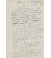 VERLAINE PAUL. Poète. Lettre autographe au directeur de la Revue Indépendante, 23 septembre 1887 (Réf. G 3872)