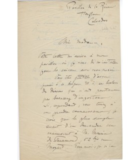 DELARUE-MARDRUS Lucie, poétesse et romancière. Lettre autographe (G 5875)