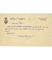 GARCON Maurice, avocat. Lettre autographe. (E 10622)