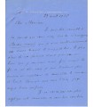 GREEN Julien, écrivain américain de langue française. Lettre autographe (G 10623)