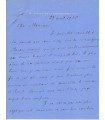 GREEN Julien, écrivain américain de langue française. Lettre autographe (G 10623)