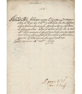 ESTE (Maison d'). Famille noble italienne. 5 documents (G 1514)