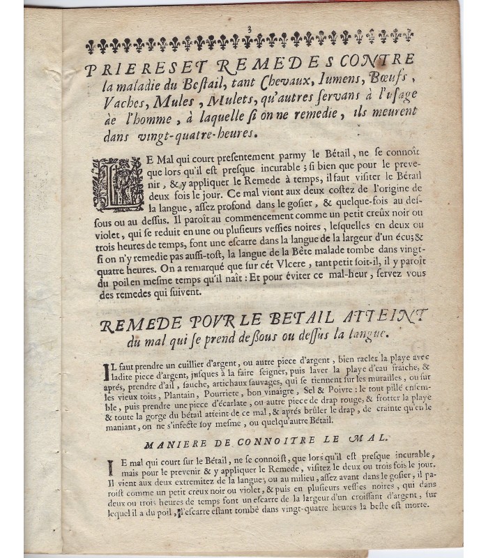 MEDECINE - Pièces imprimées sur des pratiques médicales ou thérapeutiques (G 5603)