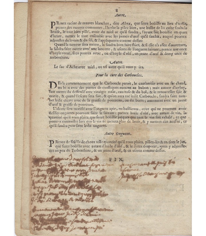 MEDECINE - Pièces imprimées sur des pratiques médicales ou thérapeutiques (G 5603)