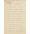 WALLON Henri, psychologue, médecin, spécialité en psychologie et education de l'enfant. Lettre autographe (G 1444)