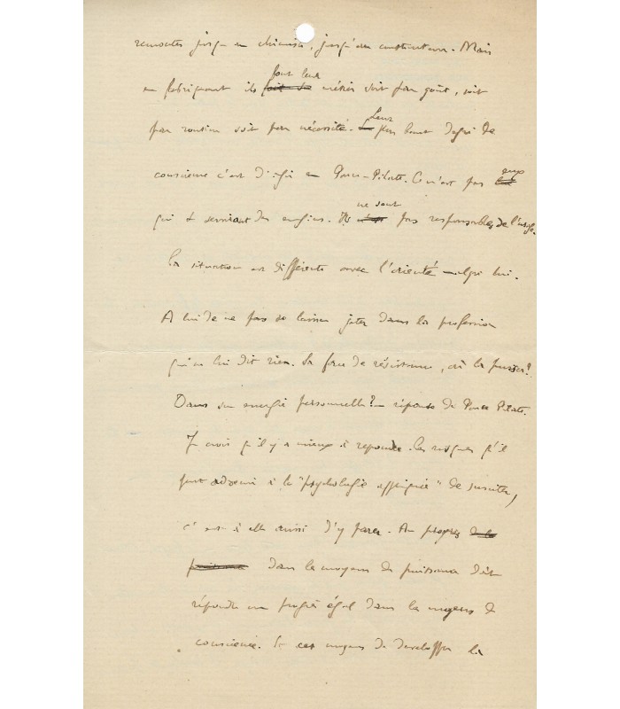 WALLON Henri, psychologue, médecin, spécialité en psychologie et education de l'enfant. Lettre autographe (G 1444)
