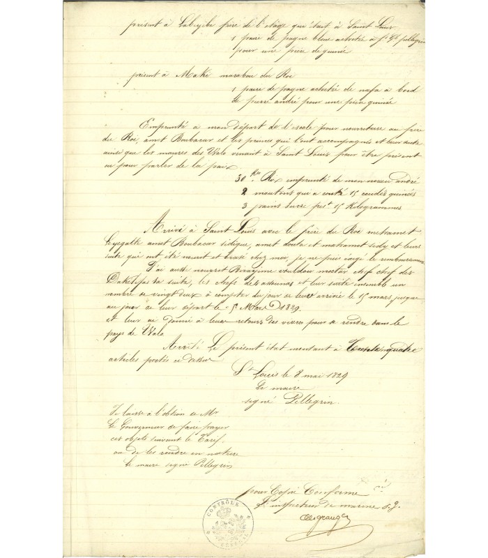 SENEGAL - Ensemble de documents divers (E 10283)