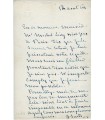 SAND George. Romancière, dramaturge. Lettre autographe à Clément Renoux, 1864 (Réf. G 5959)