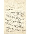 BERLIOZ Hector. Compositeur romantique. Lettre autographe à Ferdinand DAVID, 7 janvier 1854 (Réf. G 4798)