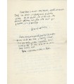 COHEN Albert. Ecrivain, auteur de Belle du Seigneur. Lettre autographe, 18 décembre 1954 (Réf. G 6081)