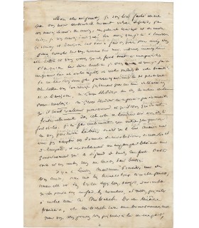 JANIN Jules. Ecrivain, critique littéraire. Elu à l'Académie française. Lettre autographe, 14 juin 1848 (Réf. G 1818)