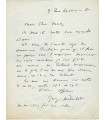 HEBERTOT Jacques. Directeur de théâtre. Lettre autographe à Max Frantel (Réf. G 2138)