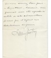 GUITRY Lucien (père de Sacha Guitry). Comédien. Lettre autographe, vers 1904 (Réf. G 3934)