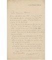 BERNARD Tristan, dramaturge. Lettre Autographe (G 6088)