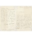 AUDOUARD Olympe, journaliste. Lettre Autographe (E 10714)