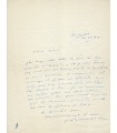 ROUSSIN André, dramaturge. Lettre Autographe  (G 3147)