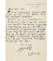 COURTELINE Georges, dramaturge. Lettre Autographe (G 3894)