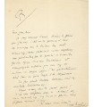 ROSTAND (Jean), Biologiste et écrivain. Fils d'Edmond Rostand. Lettre Autographe (E 10708)