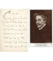 PORTO-RICHE (Georges de), dramaturge, poète et romancier. Lettre Autographe (G 2976)