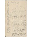 DRUON Maurice, écrivain. Carte-lettre Autographe (G 6092)