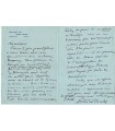 LA TOUCHE (Gaston de), peintre, graveur et sculpteur. Lettre Autographe (G 6027)