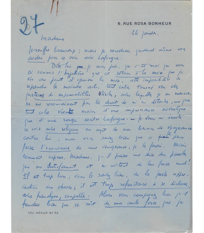 GRASSET (Bernard), écrivain et éditeur. Lettre autographe (E 10650)