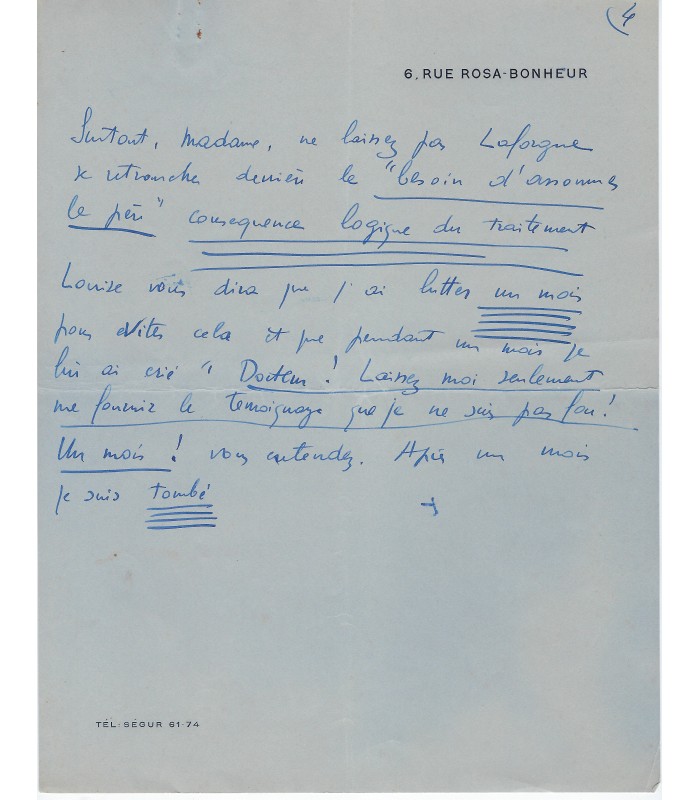 GRASSET (Bernard), écrivain et éditeur. Lettre autographe (E 10650)