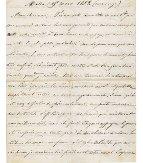 JAURES (Charles), officier de marine, amiral, cousin de Jean Jaurès. 2 Lettres Autographes (E 10691)
